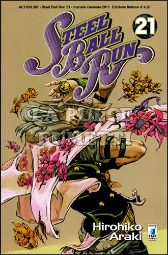 ACTION #   207 - JOJO STEEL BALL RUN 21